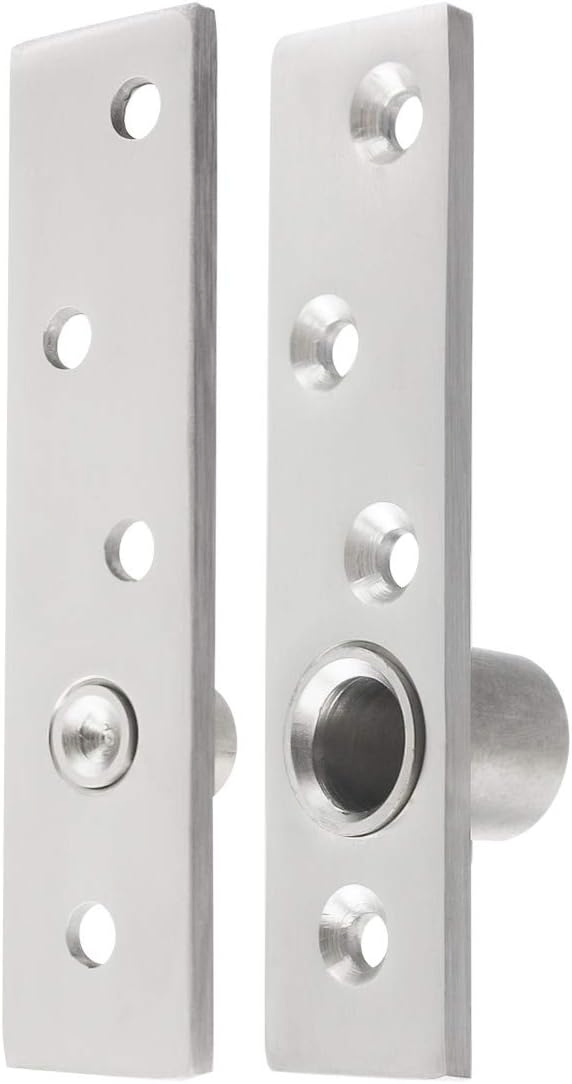 304 Stainless Steel 360 Rotation Hidden Door Pivot Hinge Invisible Pivot Hinge
