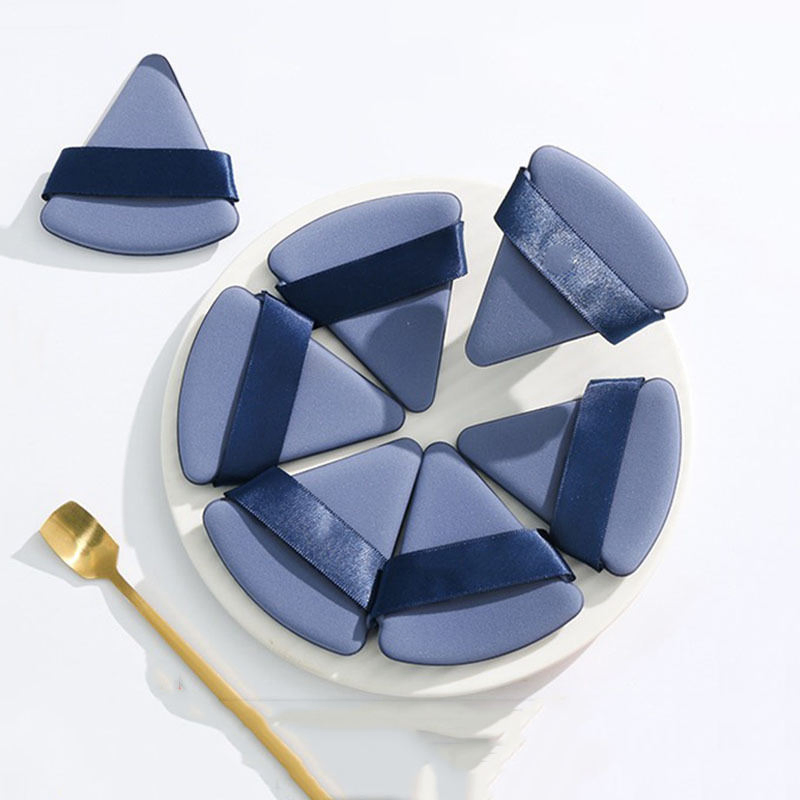Pizza Shape Dry and Wet Dual Use Makeup Sponge Tools Special Latex-Free Blending Triangle Air Cushion Powder Puff