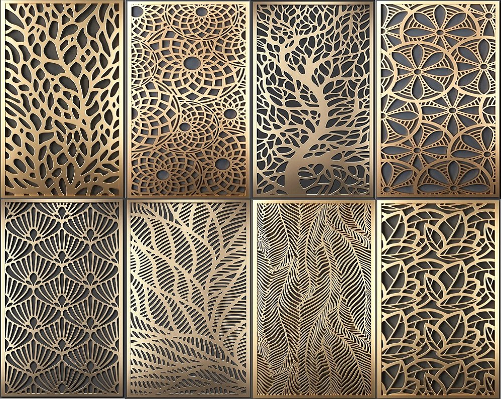 Modern Decorative Aluminum Privacy Screens for Stylish Hotel Applications