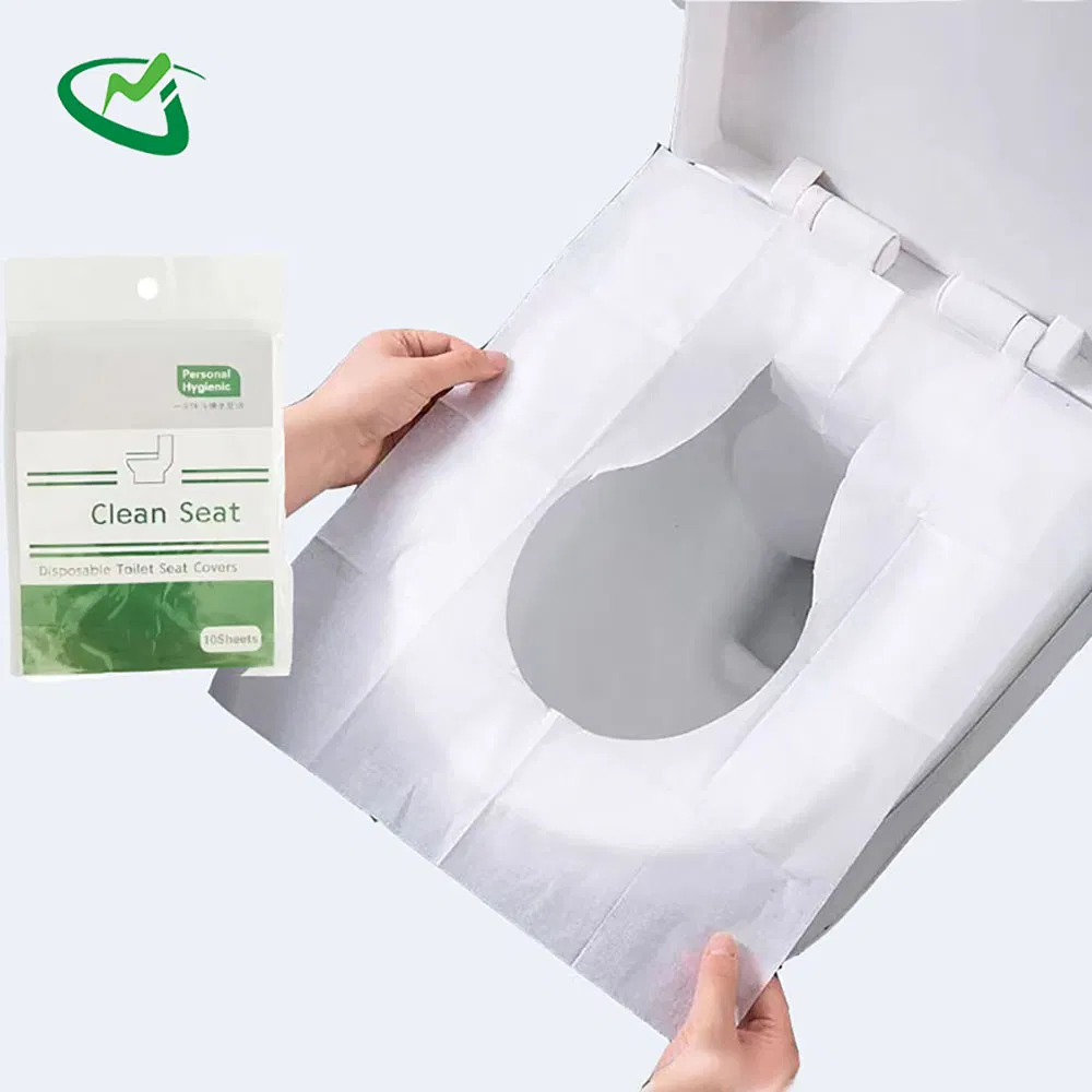 Factory Supplies Hot Sale Virgin Eco-Friendly Disposable Waterproof Toilet Seat Cover Paper