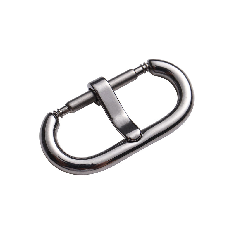 Stainless Steel Oval Shape Watchband Buckle