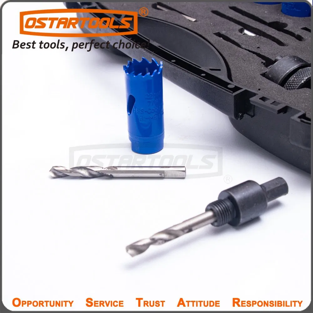 Bi-Metal Hole Cutter Set for Wood and Metal Cutting