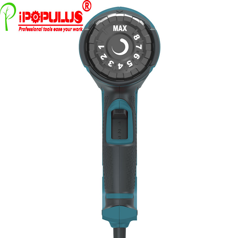 Ipopulus RF19-A2X 220V-240V 2000W Light Comfortable Hot Air Gun/ Heat Gun with Continuous Temperature Control