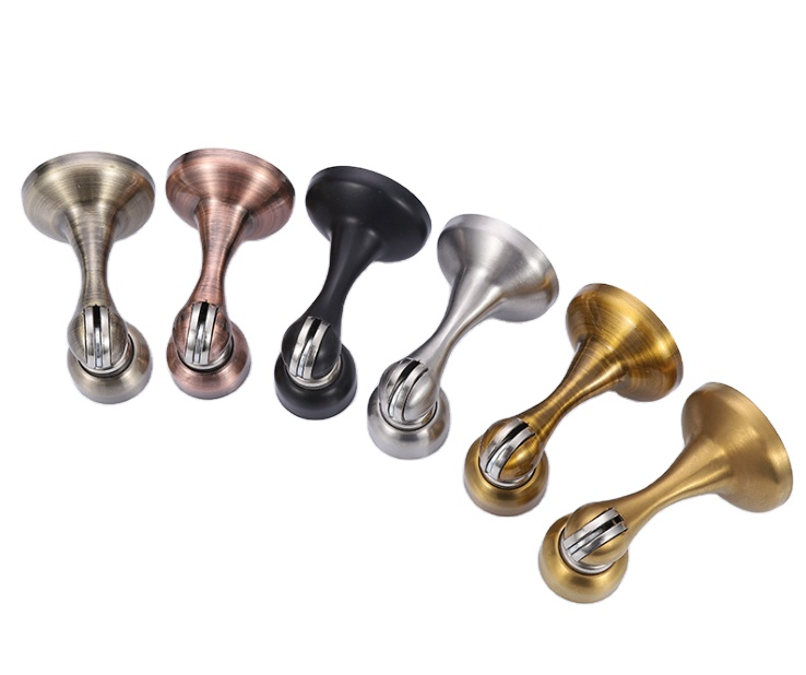 Wholesale High Quality Stainless Steel Door Closer Sliding Door Stopper Wall Protector Door Stops