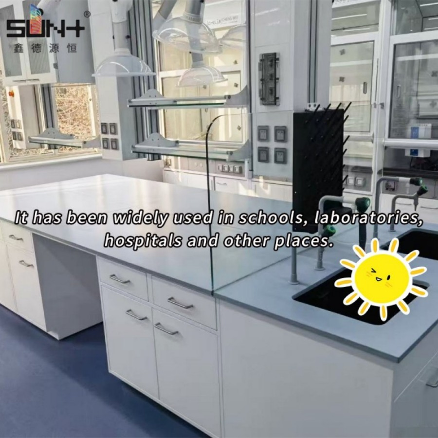 Waterproof Anti-Corrosion Acid Antibacterial Heat Chemical Resistant Compact Laminate Fireproof Laboratory Countertop Desktop Tabletop Compact HPL