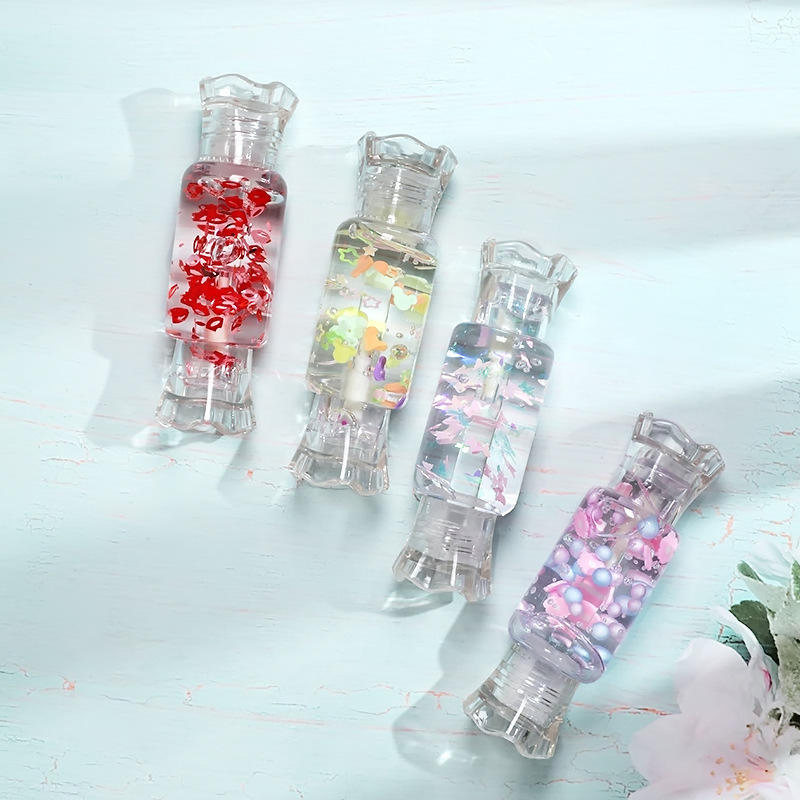 Vegan Clear Cute Fruit Flavor Long Lasting Moisturizing Kids Lip Gloss Lip Oil