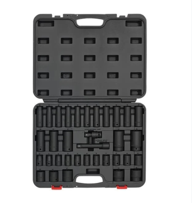 Пневматический набор инструментов 34PCS, 1/2 дюйма