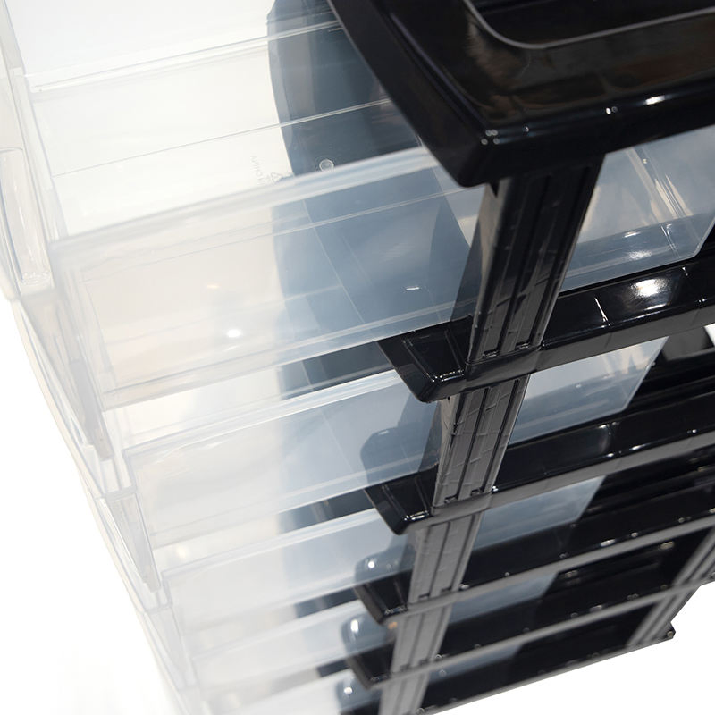 High Quality Transparent Plastic Home and Kitchen Storage Drawer