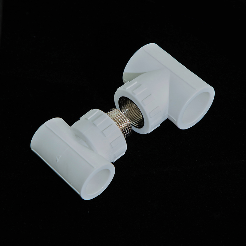 High Quality Thread Brass Pipe Fitting for PPR PVC Coupling Brass Wholesale Threaded Plumbing Copper Tee