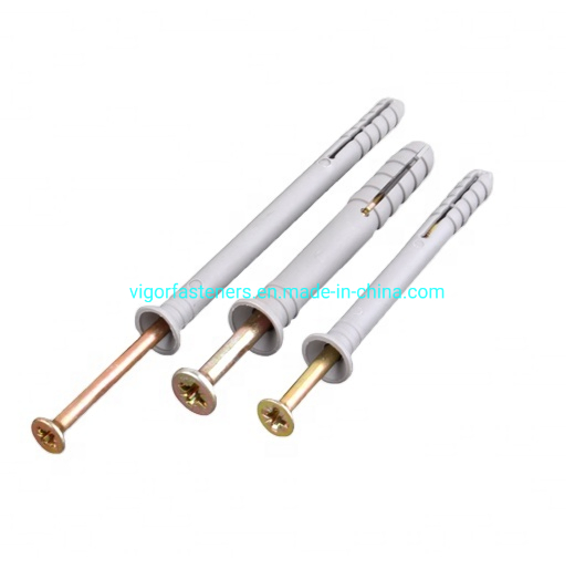 Factory Price Nylon Frame Fixing Anchor / Plastic Drywall Anchor / Nylon Hammer Anchor / Wall Plug