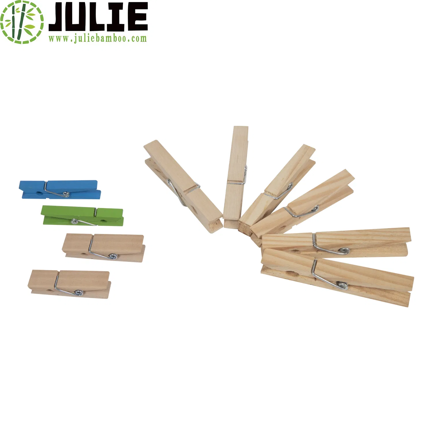 Factory-Direct Eco-Friendly Biodegradable High Quality 100% Natural Wooden Clothes Pegs Bamboo Clothes Pins Bamboo Pegs