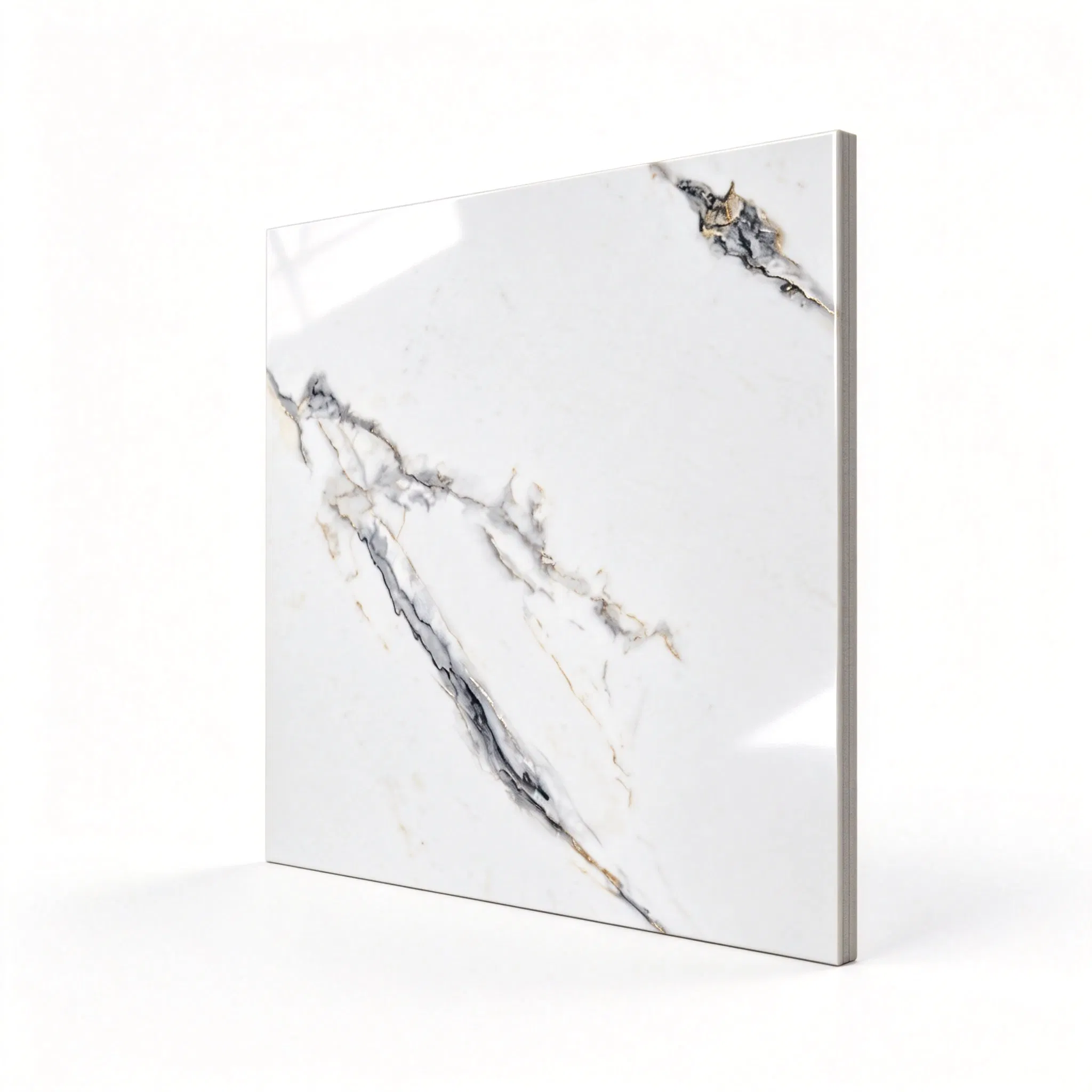 Полированная плитка 60x60 см Carrara White