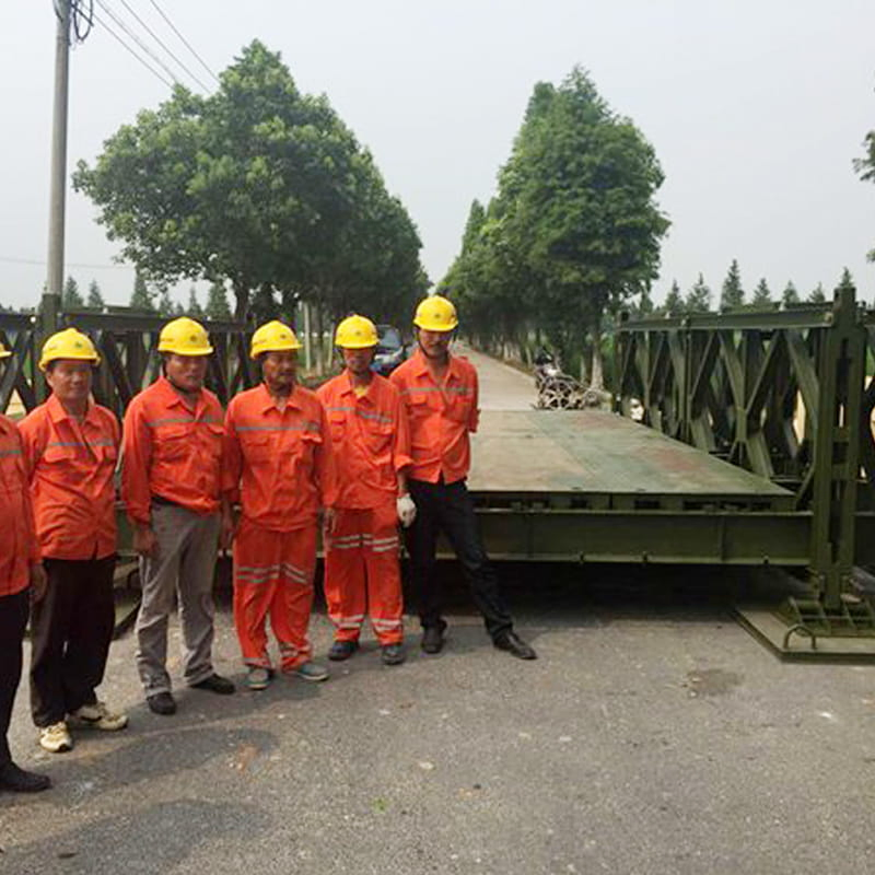 Durable Bailey Steel Bridge for Quick Assembly and Rust Resistance