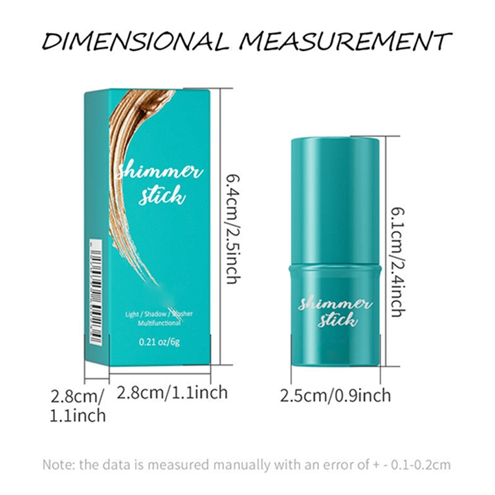 7 Colors Private Label Loose Powder Bronzer & Highlighters Bronzing Stick Brightening Cushion Contour Highlighters