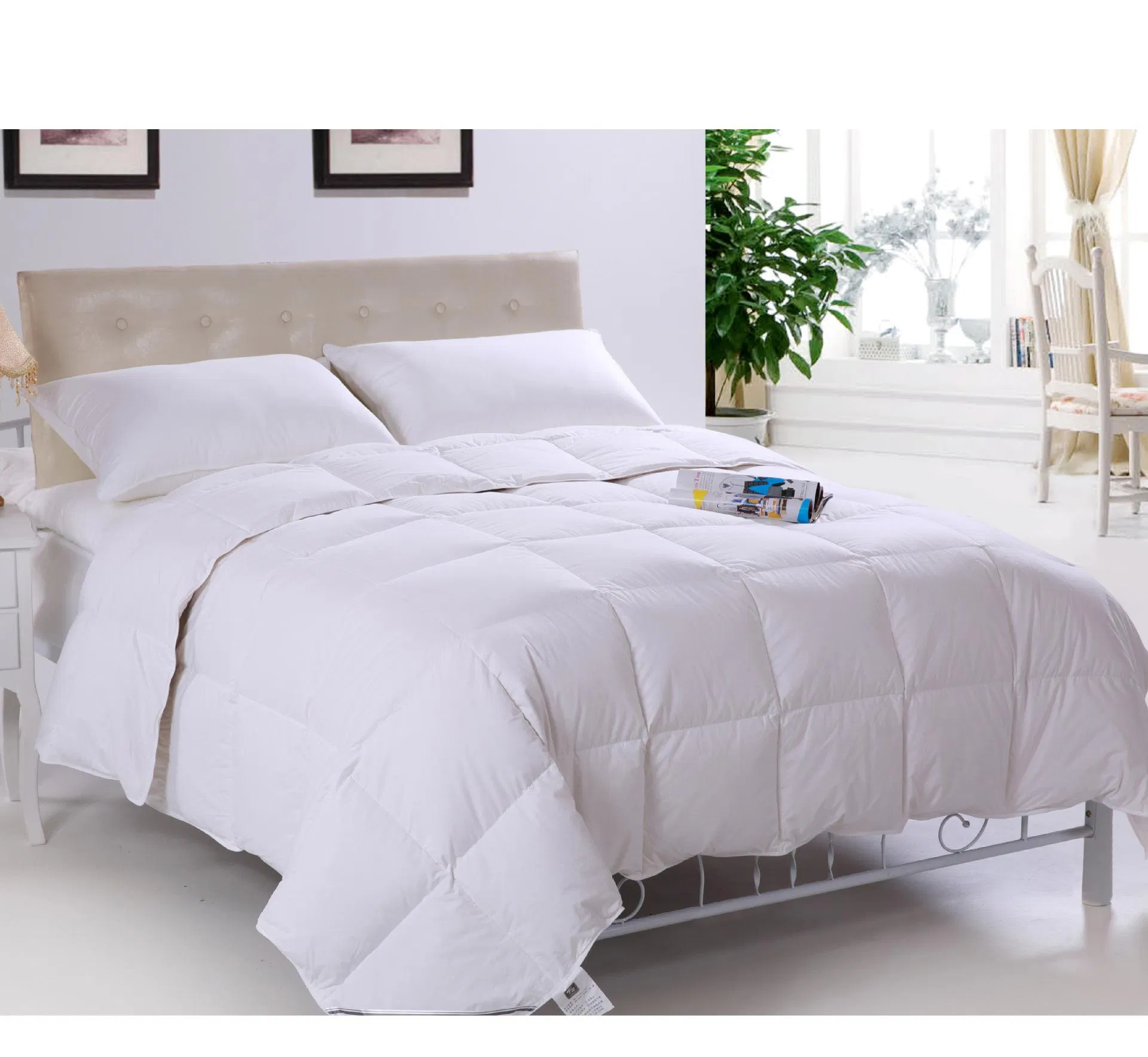 High Quality Polyester Alter Hotel White Duvet Comfortors Quilt