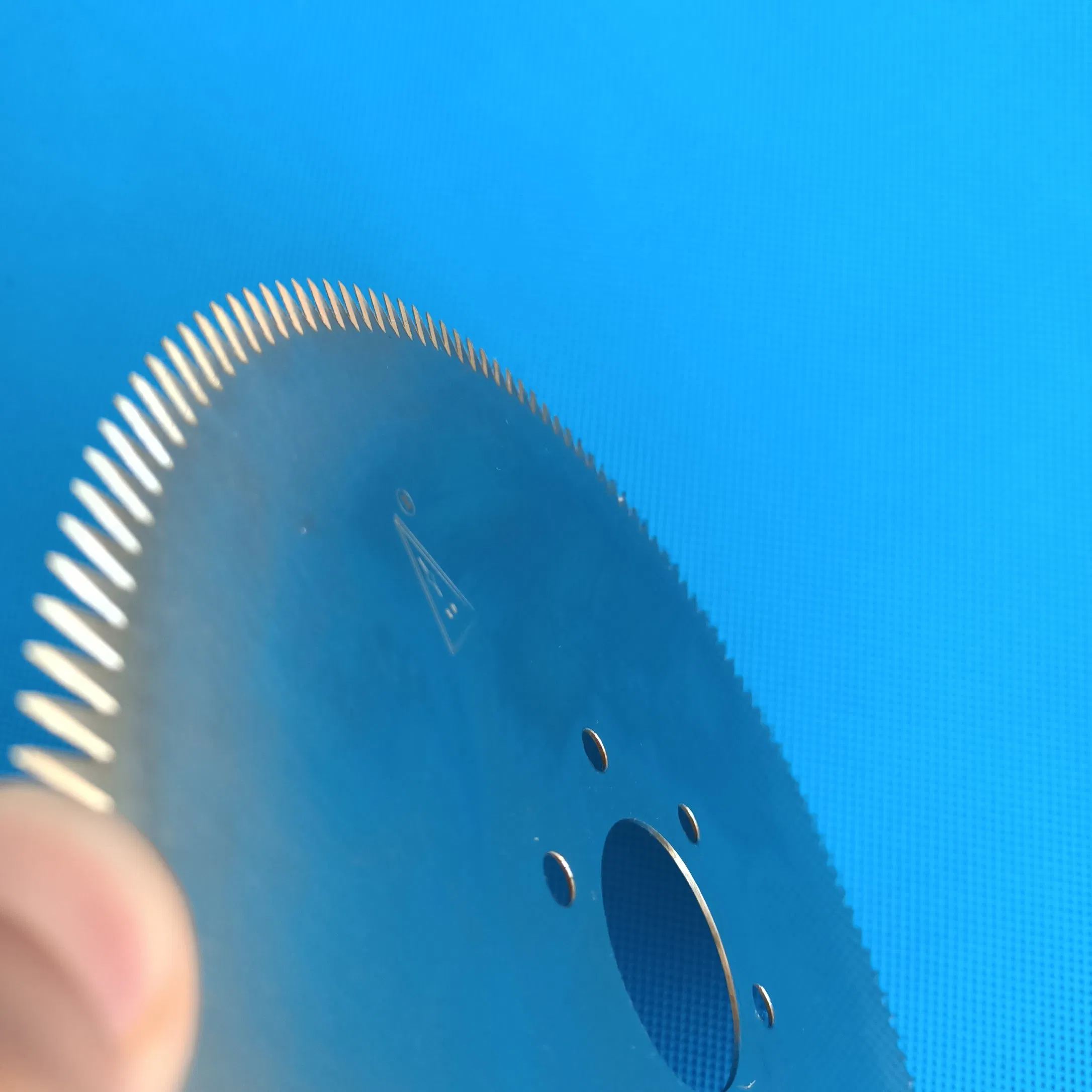 Round Saw Toothed Slicing Blade Food Industry