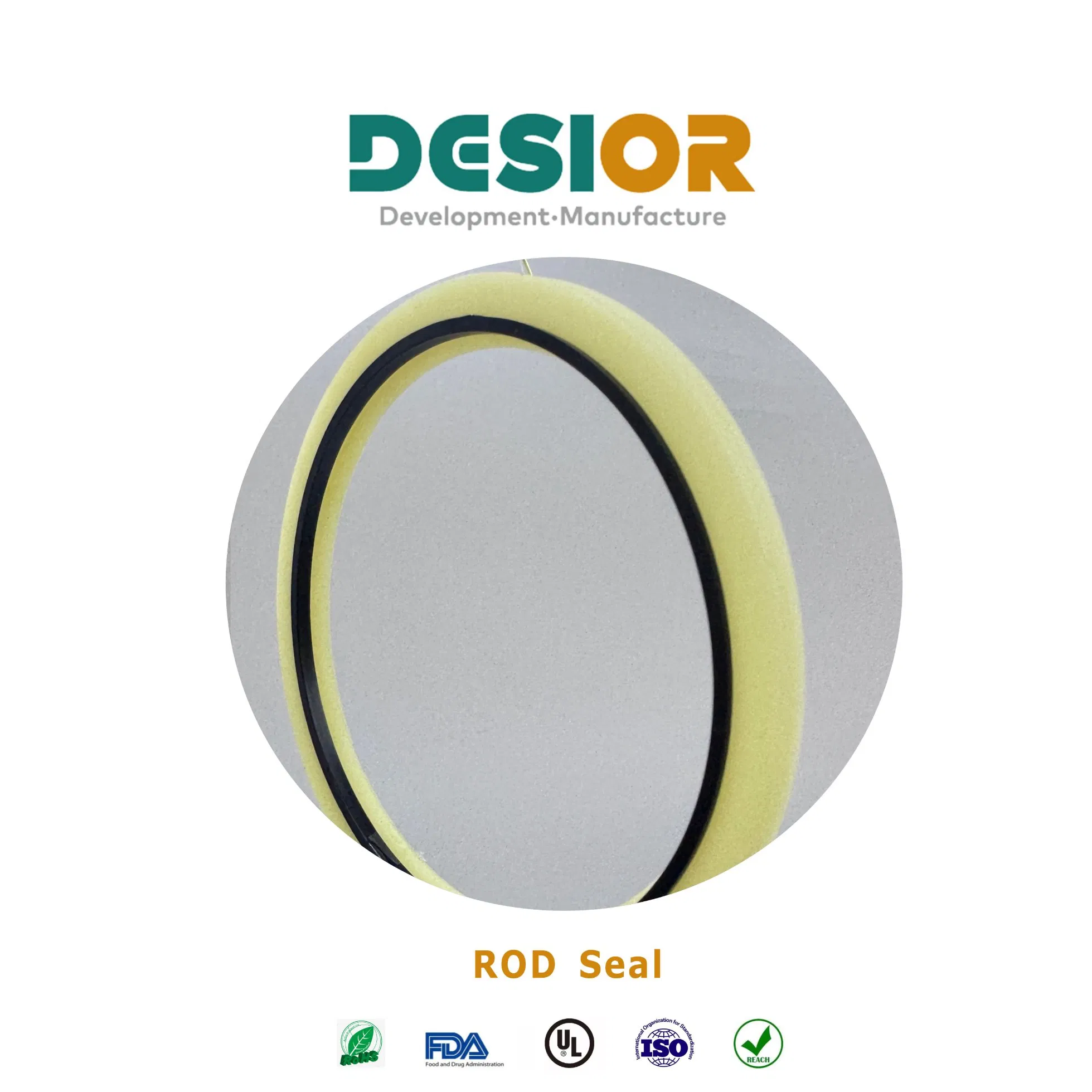 High-Pressure FKM NBR for Un Ush Rubber PU Oil Seals U Cup Hydraulic Piston Seals Cylinder Seal Packing for Piston