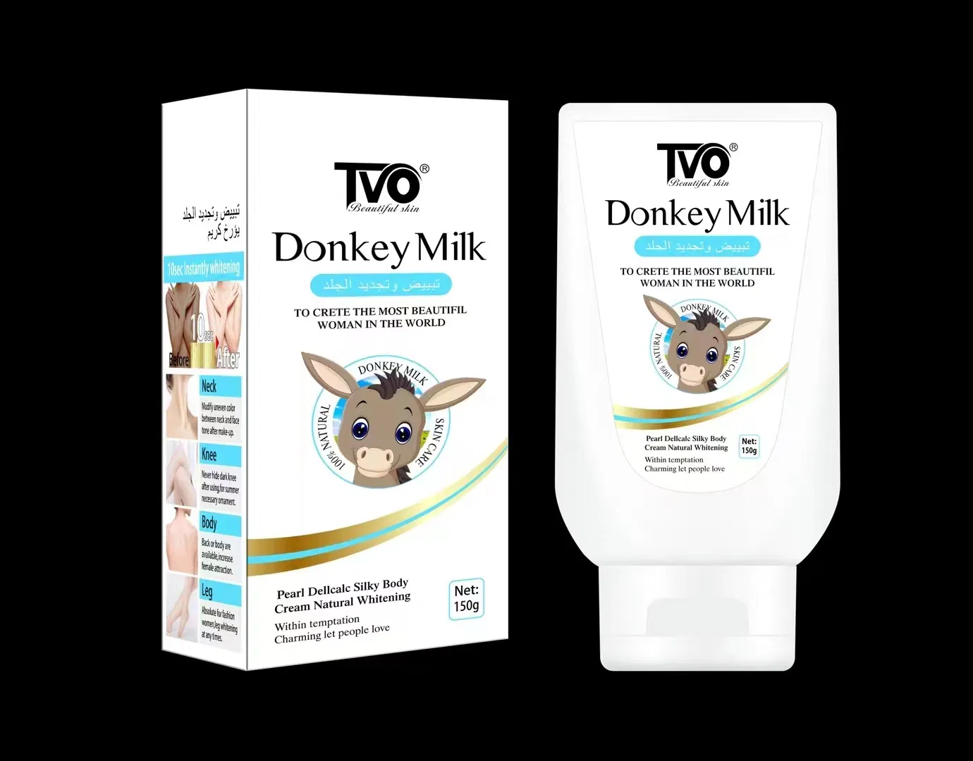 Donkey Milk Moisturizing Nourishing Body Lotion