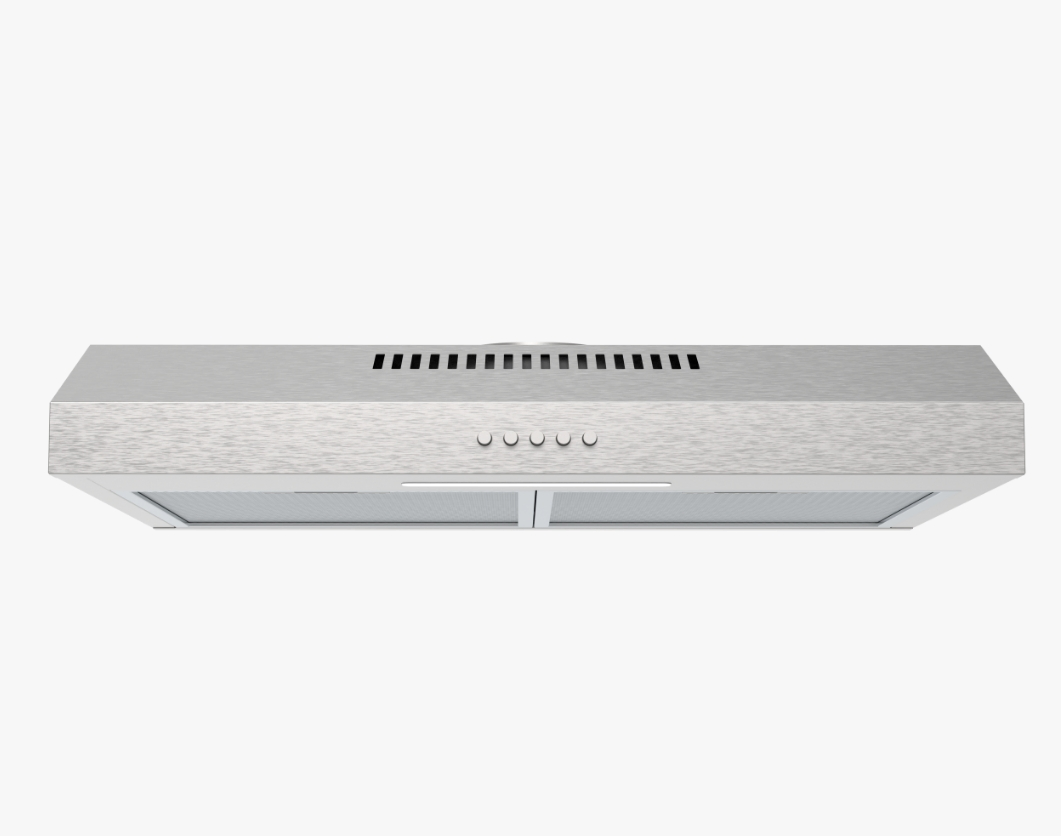 Ss Chimney Hood Ultra-Thin Range Hood with 3-Speed Buttons
