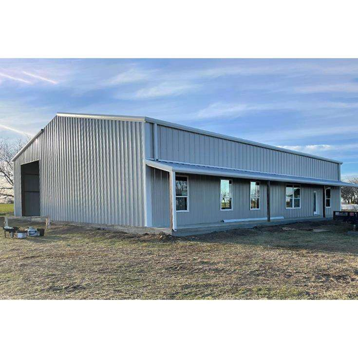 China Manufacturer Premium Light Metal Sloping Roof Steel Structure Building Warehouse Workshop for Sale