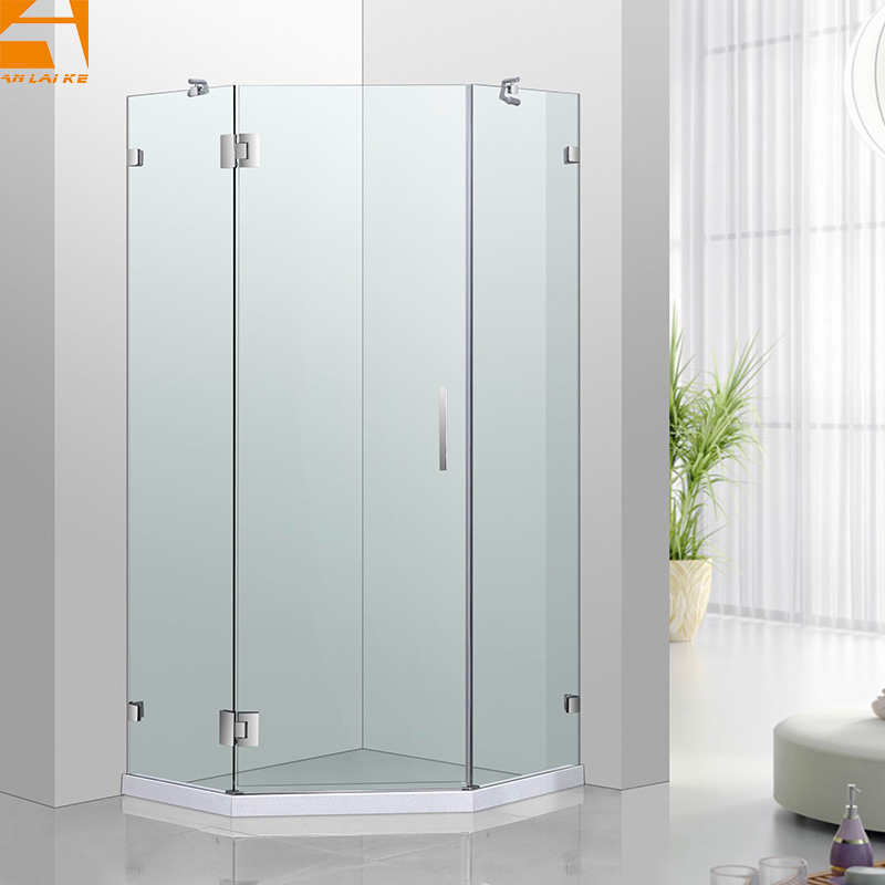 Frameless Hinge Door Clear Glass Shower Cubicle (KF-2311A)
