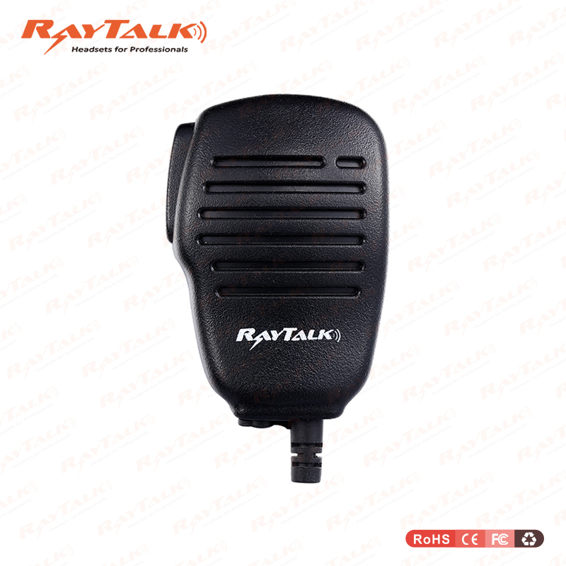 Handheld Walkie Talkie Light Weight Speaker Mic Remote Shoulder Speaker Microphone for Radio