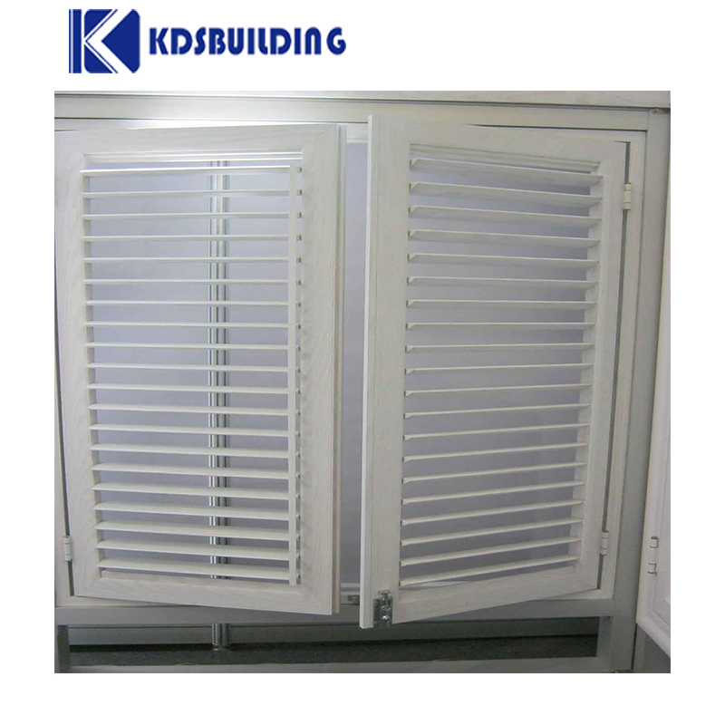 Manufacture Custom Size Waterproof Interior Window Shutters Exterior Plantation Shutters Aluminum Window Shutters Blind