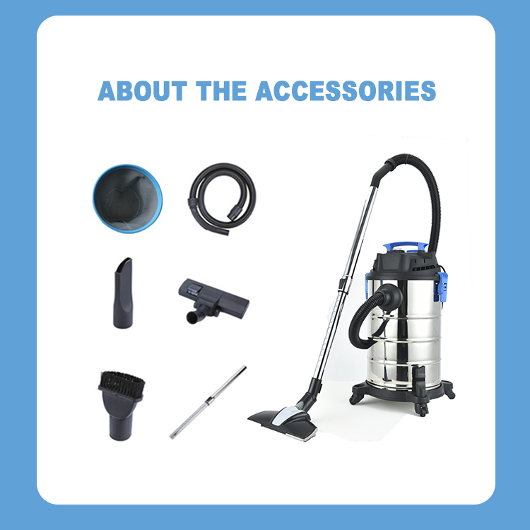 Colour Industrial Wet and Dry Vacuum Cleaner for Car Washing Factory Warehouse Heavy Dust