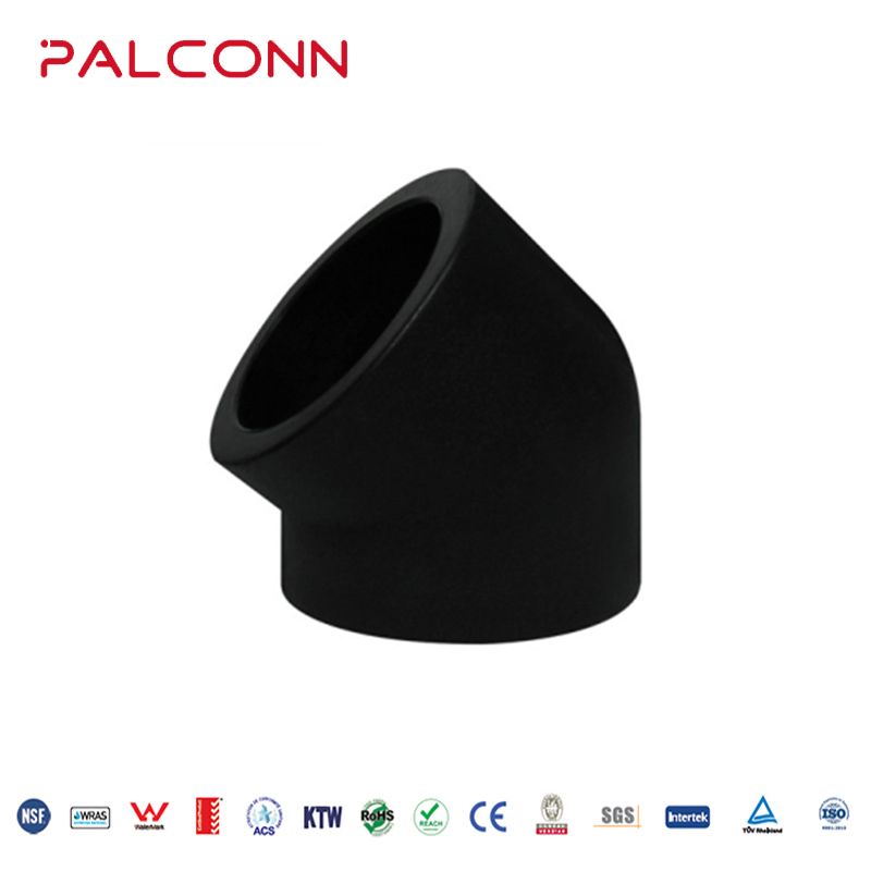 OEM 75-630mm Black Color Butt Fusion HDPE End Cap