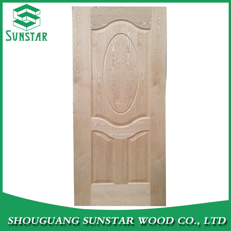 Interior 3mm Natural Ash HDF Mould Door Skin