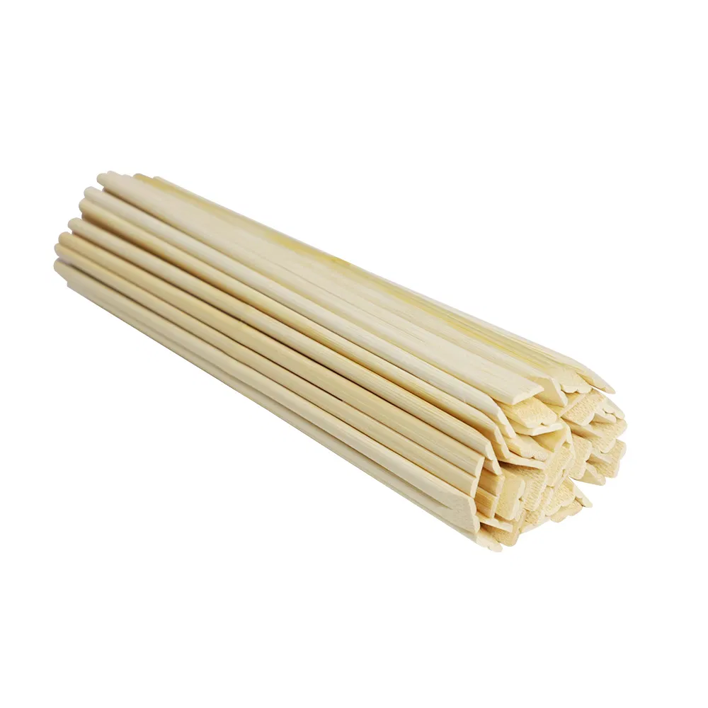 The Cheapest Round Bamboo Chopsticks Disposable Size 20cm*5mm with High Quality Design Logo