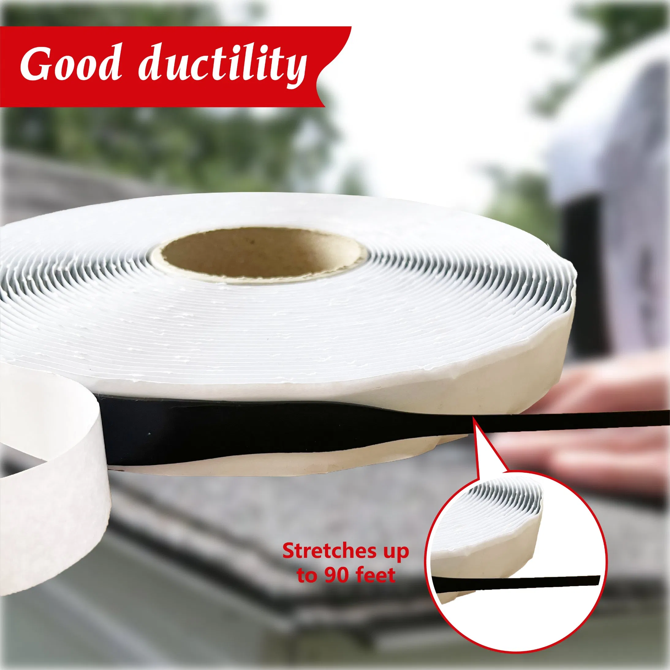 3/8" Butyl Sealant Tape Tight Seal for Leak Proof
