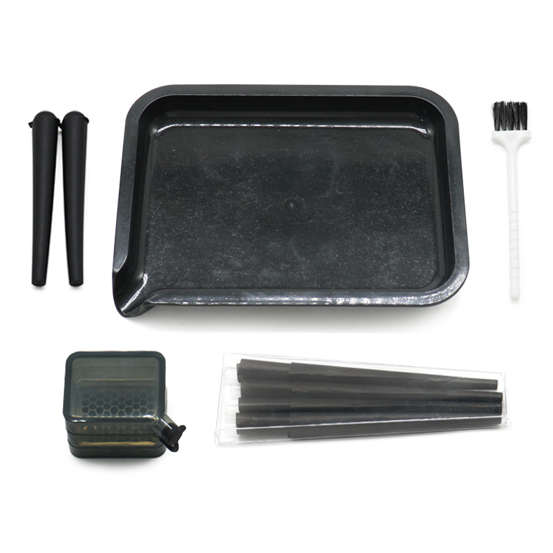 New Biodegradable Smoking Ashtray Set of 6 Sets 195*145 Trays Smoking Operating Tray Smoking Tray Wholesale Smoking Set
