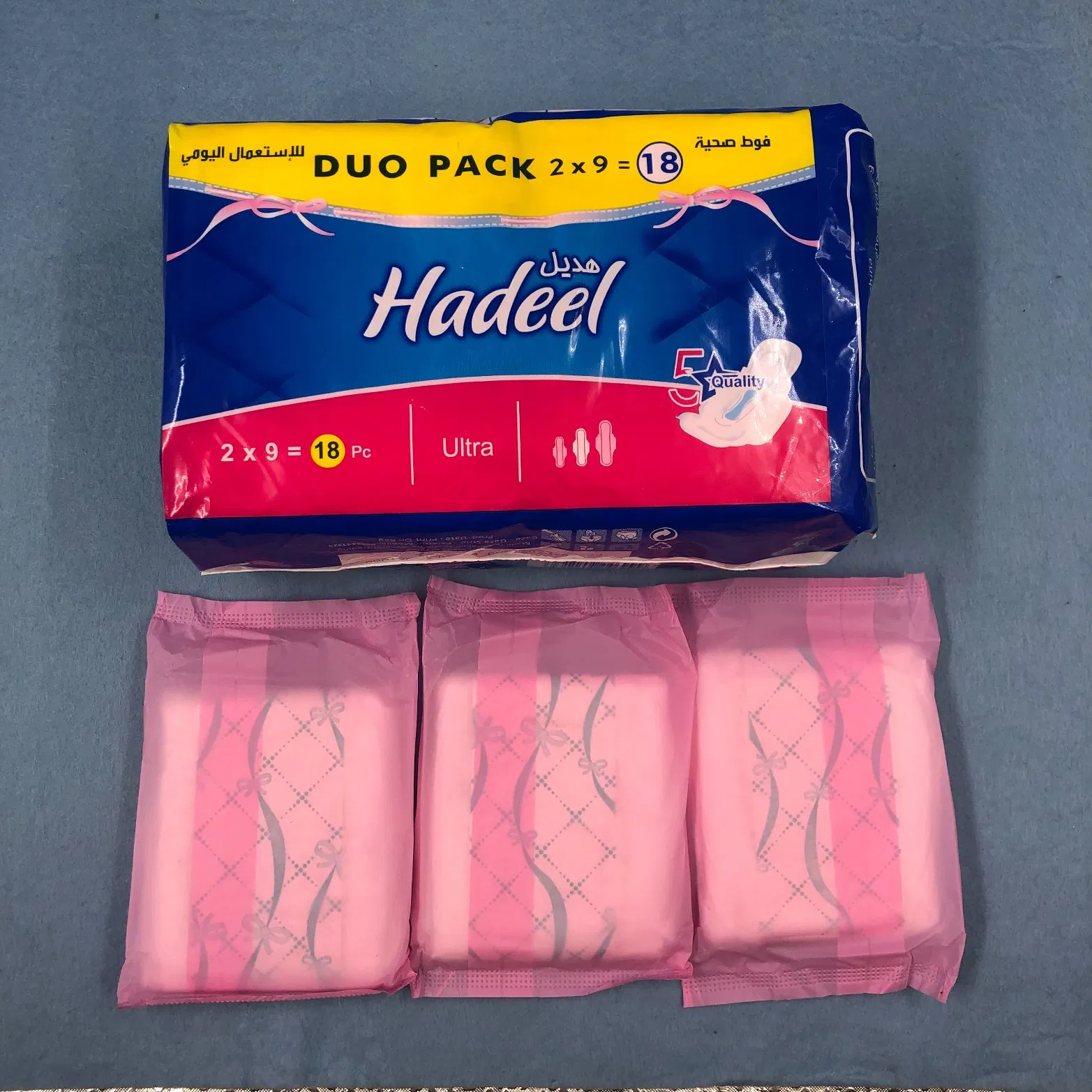 OEM Manufacturer Eco Friendly Feminine Hygiene Disposable Sanitary Napkin