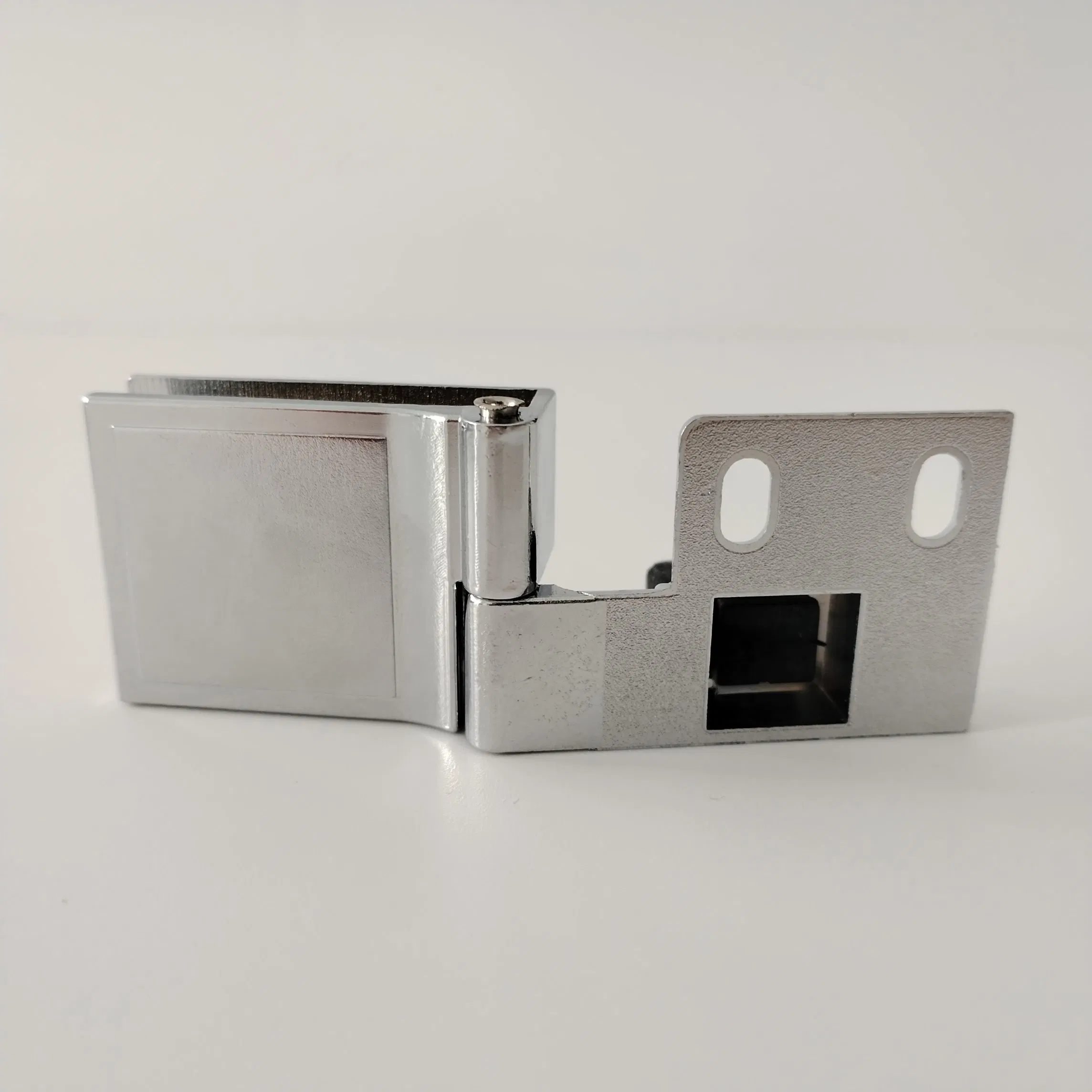 Upper and Lower Door Hinge 8-10mm Thick Glass Bathroom Accessories Heavy Glass Door Hinges Glass Door Hardware