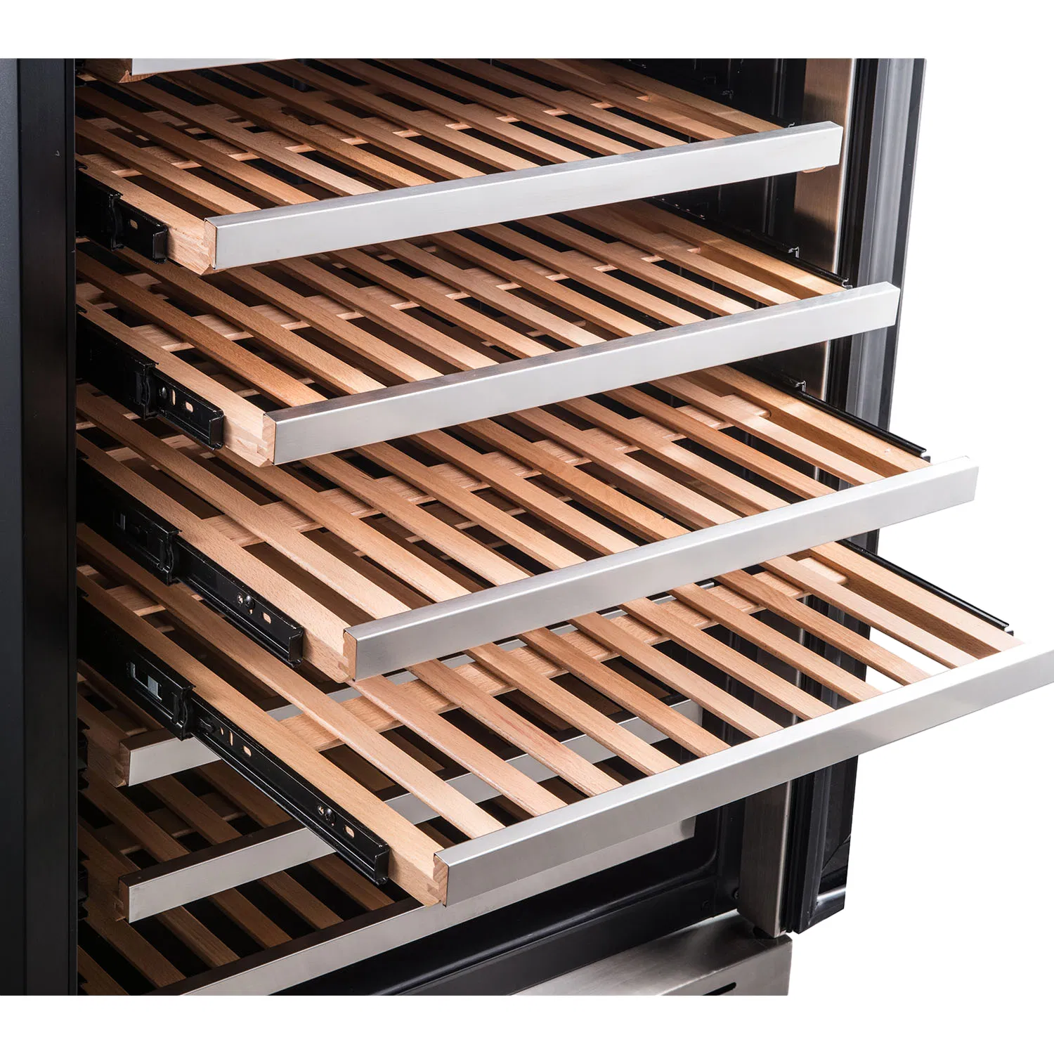 Single Zone Built-in Wine Cooler Cabinet with 83-Bottle Capacity