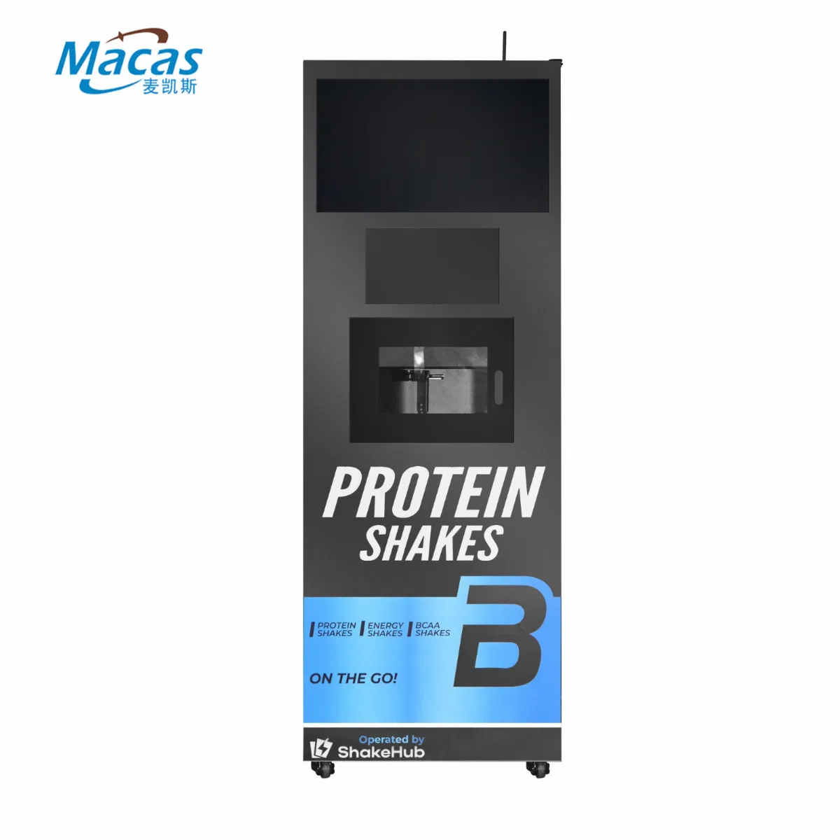 High Tech Automated Fresh Protein Powder Mixing Station Vending Machine with Mobile APP