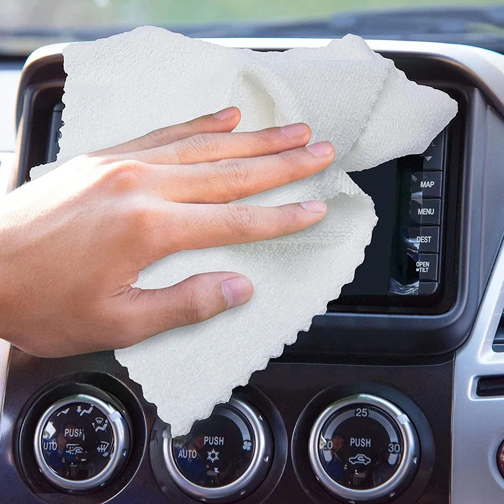 100% Eco-Friendly Disposable Microfiber Towel with Custom Logo and Scents for Car Hotel Restaurant Airline