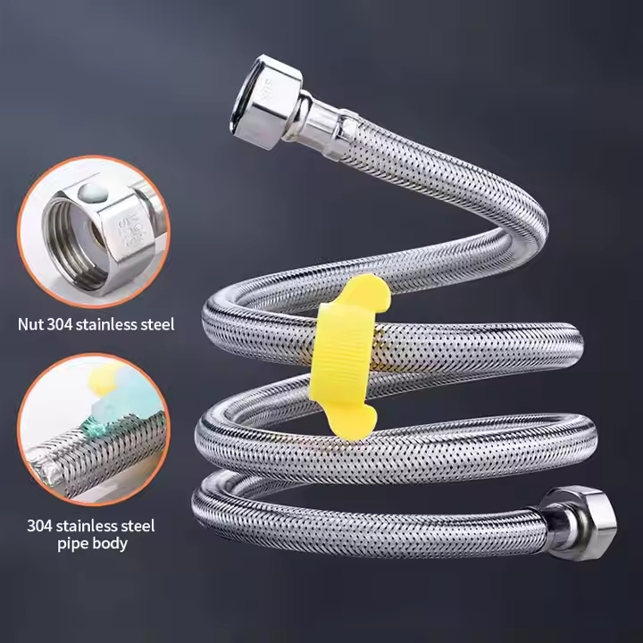 304 Stainless Steel Double Head Steel Wire Hose