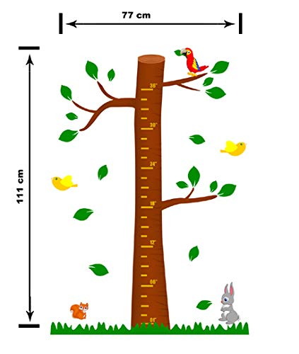 Children Height Measure Wall Sticker Growth Height Chart