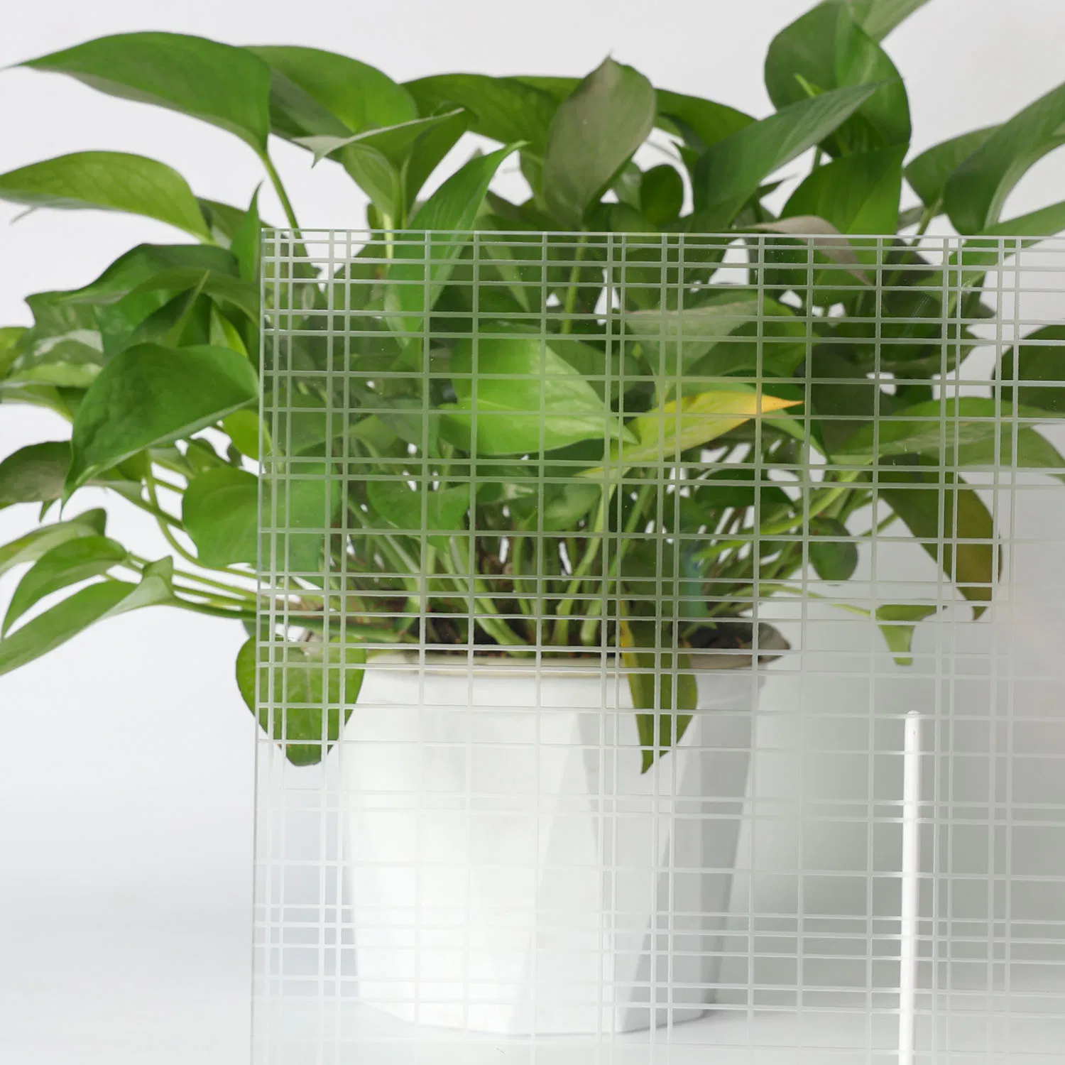 Comfortable Matte Surface Glass for Luxurious Bathroom Glass Spaces