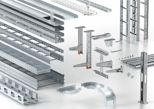 Heavy-Duty Galvanized Cable Tray for Outdoor Electrical Installations
