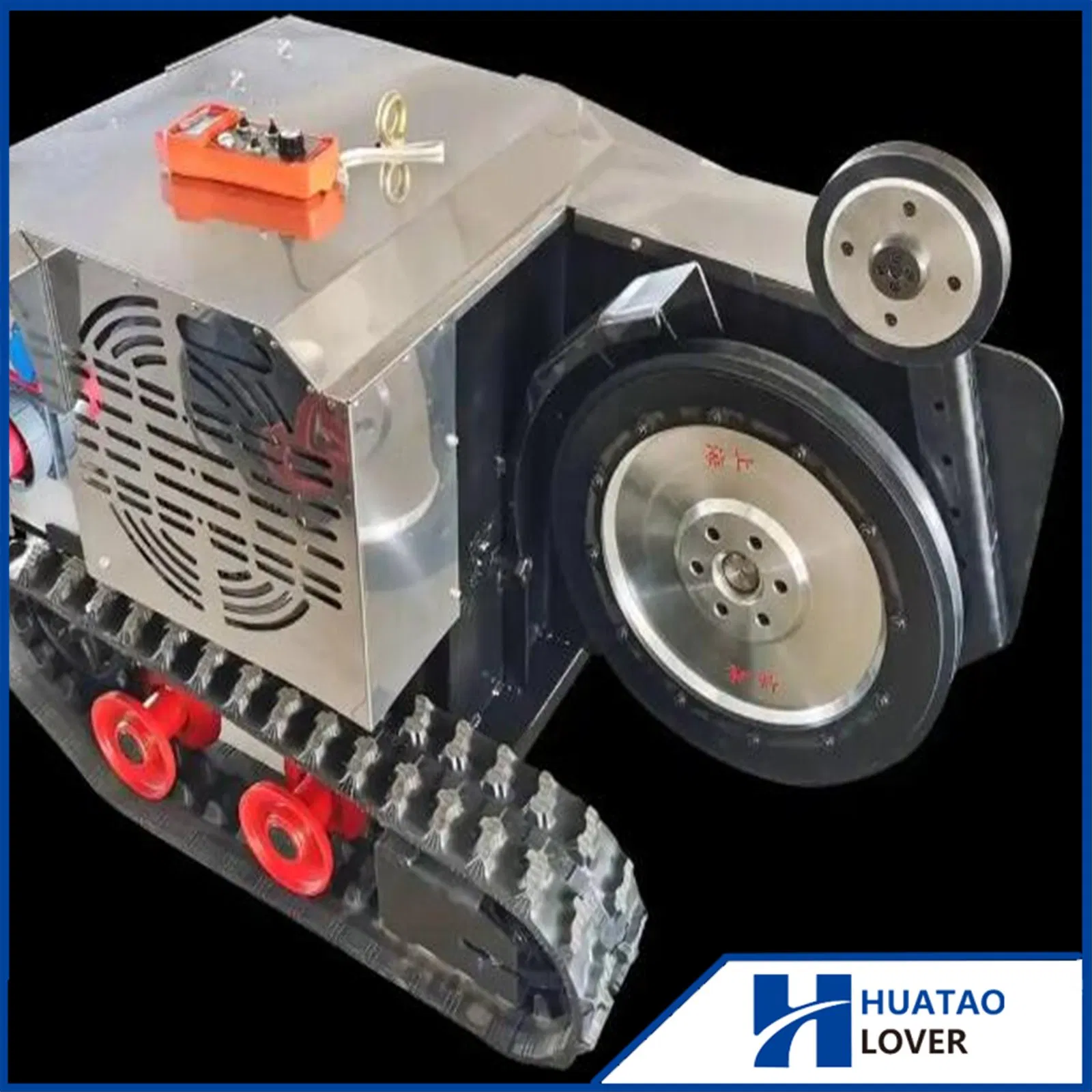 Рельсовая алмазно-канатная пила с постоянным магнитом