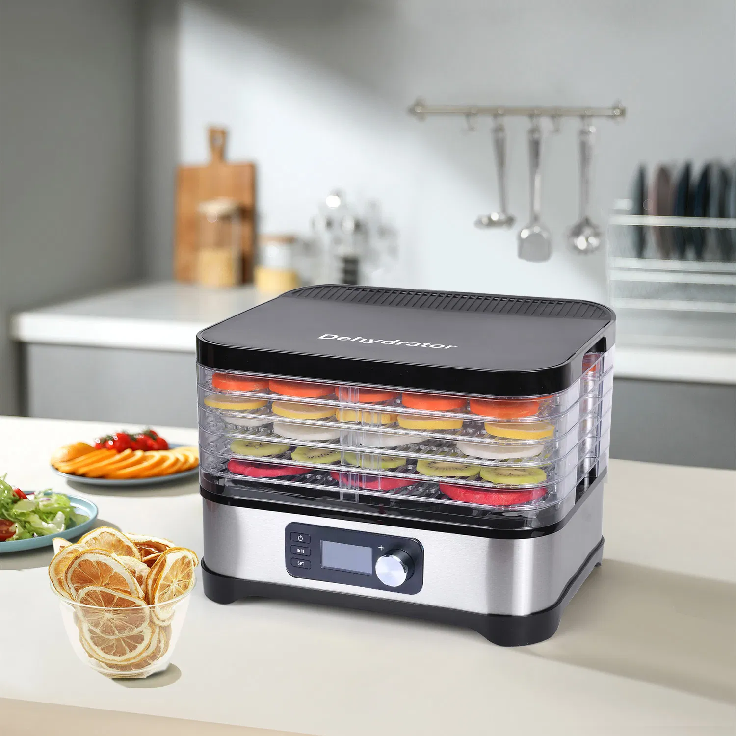 Fruit Dehydrator Food Dryer with Timer for Perfect Dried Snacks