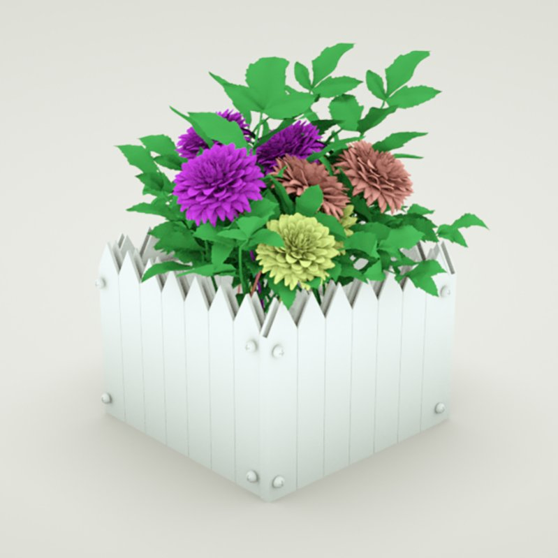 Sam-UK Easy to Assemble PVC White Plastic Rectangle Planting Vegetables Flower Trellis with Vegetable Square Planter Boxes