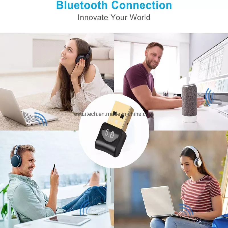 Wireless 5.0 Receiver USB Wireless Adapter Audio Dongle Sender for PC Computer Laptop Earphone USB Transmitter