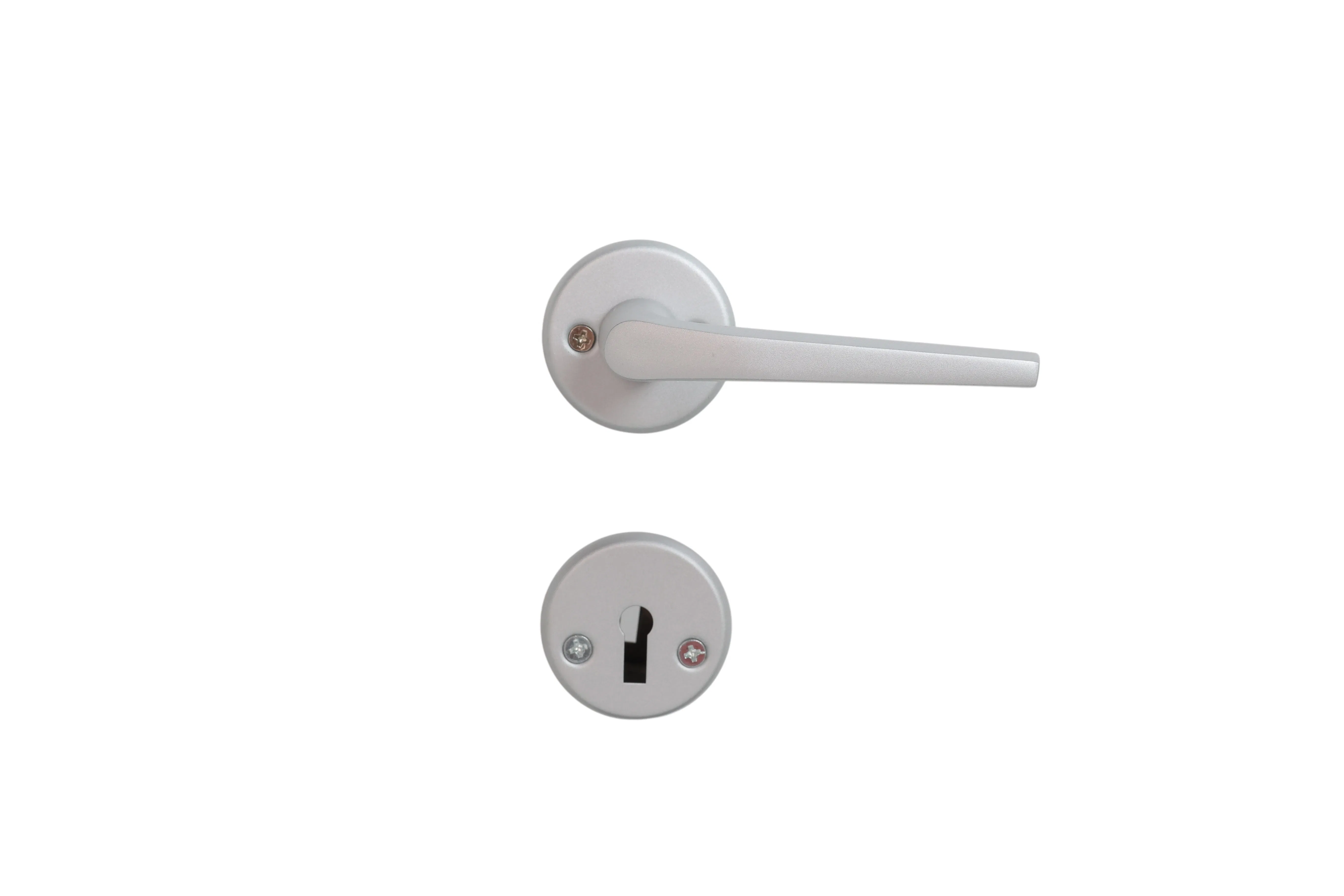 Internal Door Handles, Set of Internal Door Handles Aluminium, Satin Chrome Color