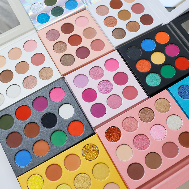 Custom High Pigment Makeup Packaging Private Label Make up Pallette Eyeshadow