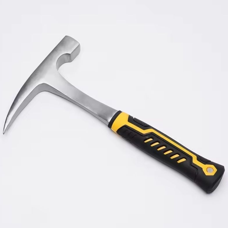 Field Geological Exploration Tool Pointed Flat Head One-Piece Hammer