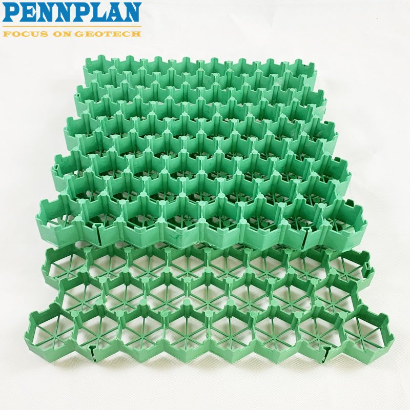 Construction Material Plastic Permeable Car Grass Grid Paver